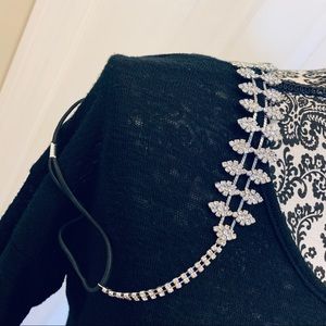 Gorgeous White Rhinestone Headband Formal